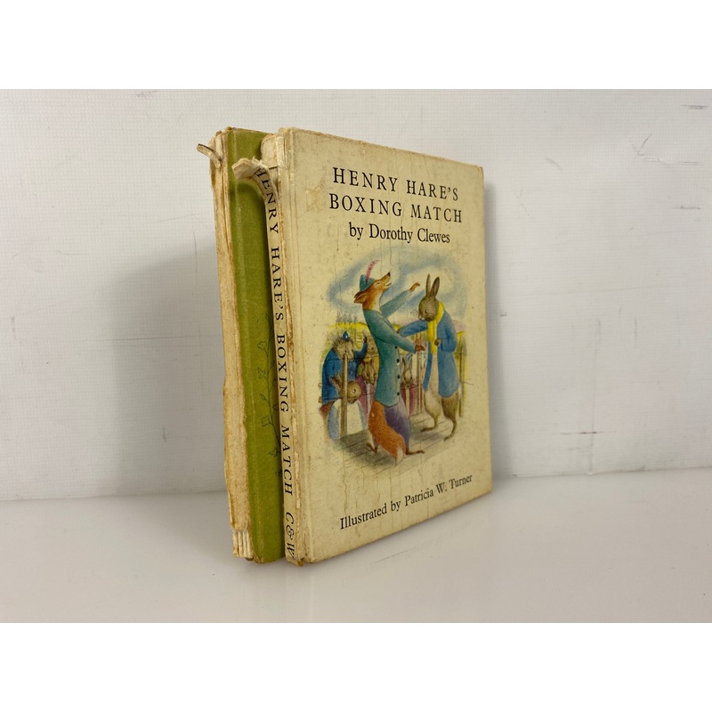 2 Vols Henry Hare by Dorothy Clewes Boxing Match/Selina Squirrel 1950-51 HC