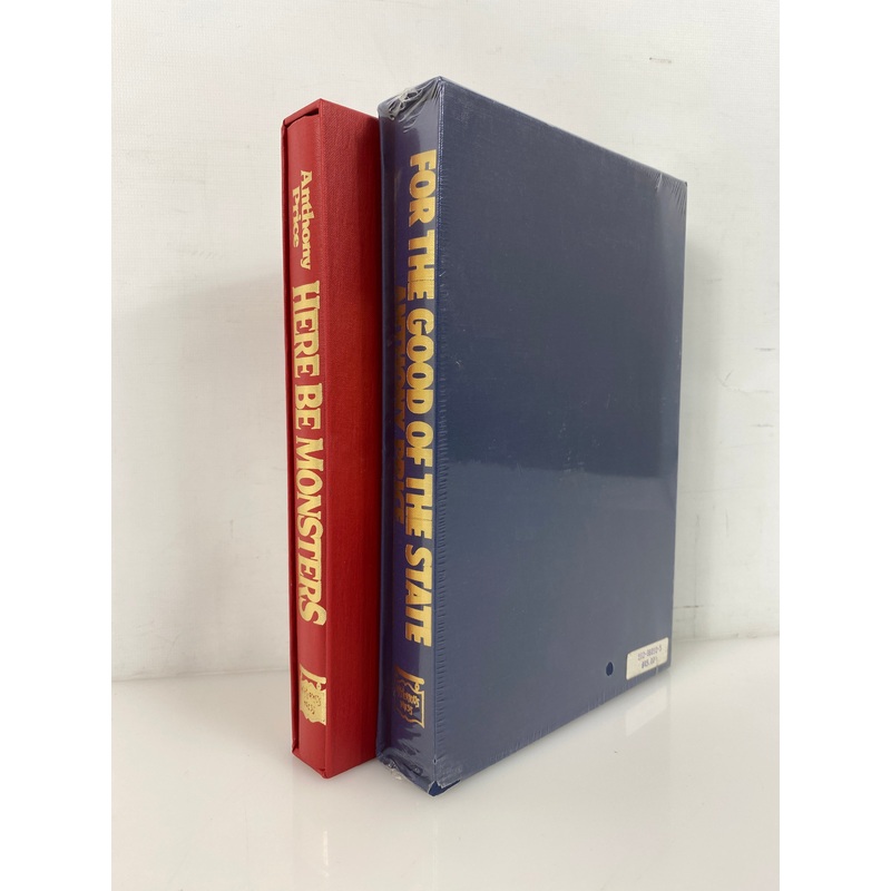 2 Vols: Here Be Monsters/For the Good of the State (Unopened) Ltd Eds/Slipcase