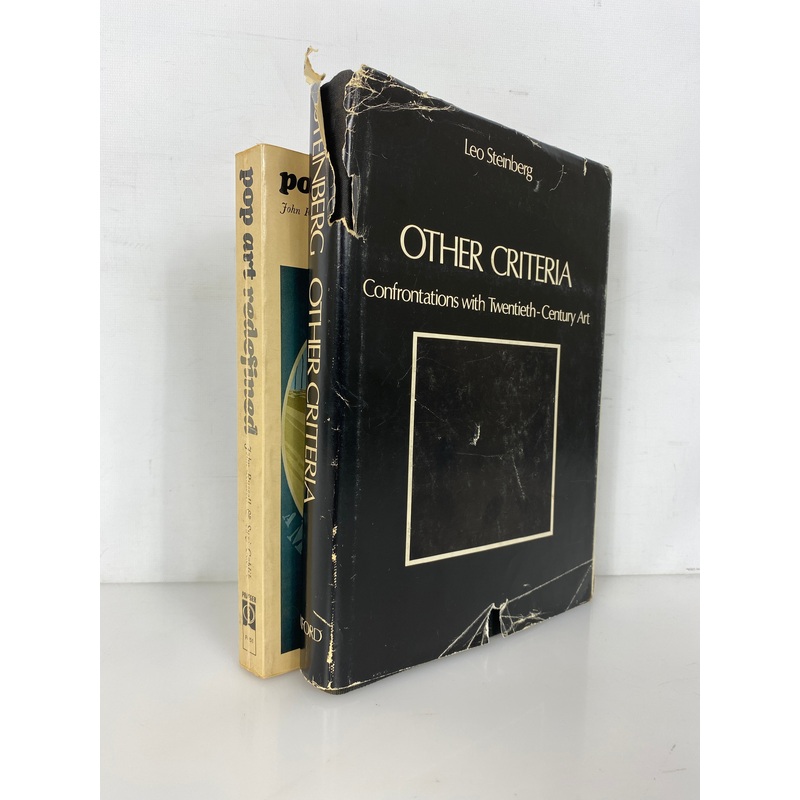 2 Vols: Pop Art Redefined 1969/Other Criteria Confrontations w 20th C Art 1972