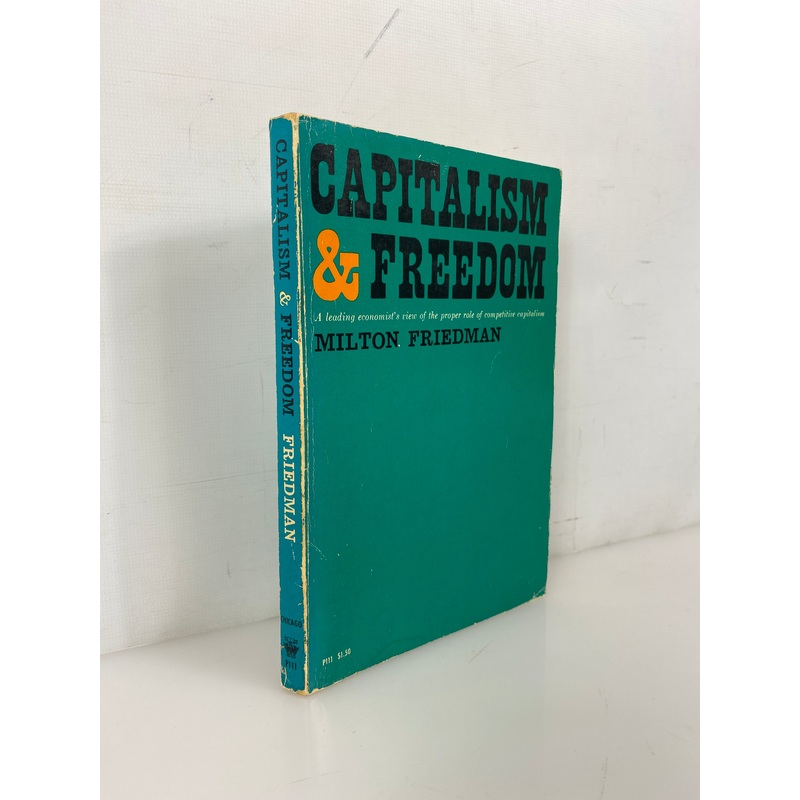 Capitalism & Freedom by Milton Friedman 1969 9th Impression SC