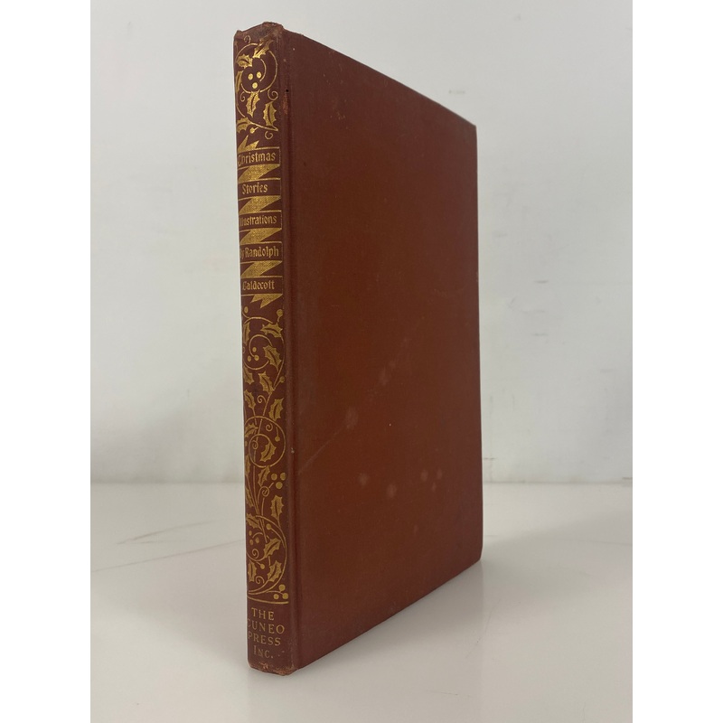 Christmas Stories Illustrated by Randolph Caldecott 1945 Vintage HC