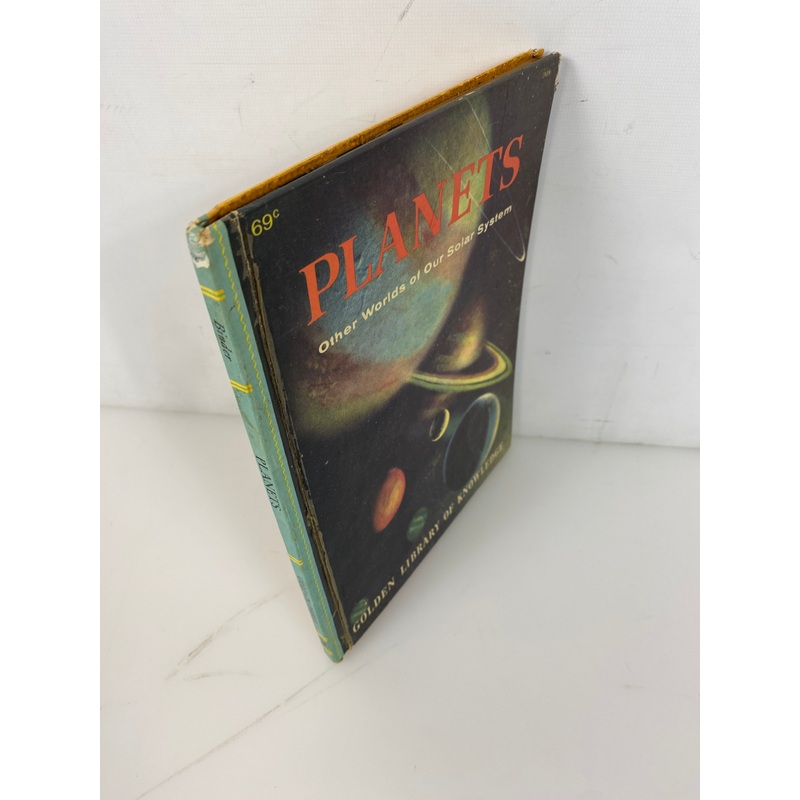 Golden Library Planets 1961 Vintage Children’s Book