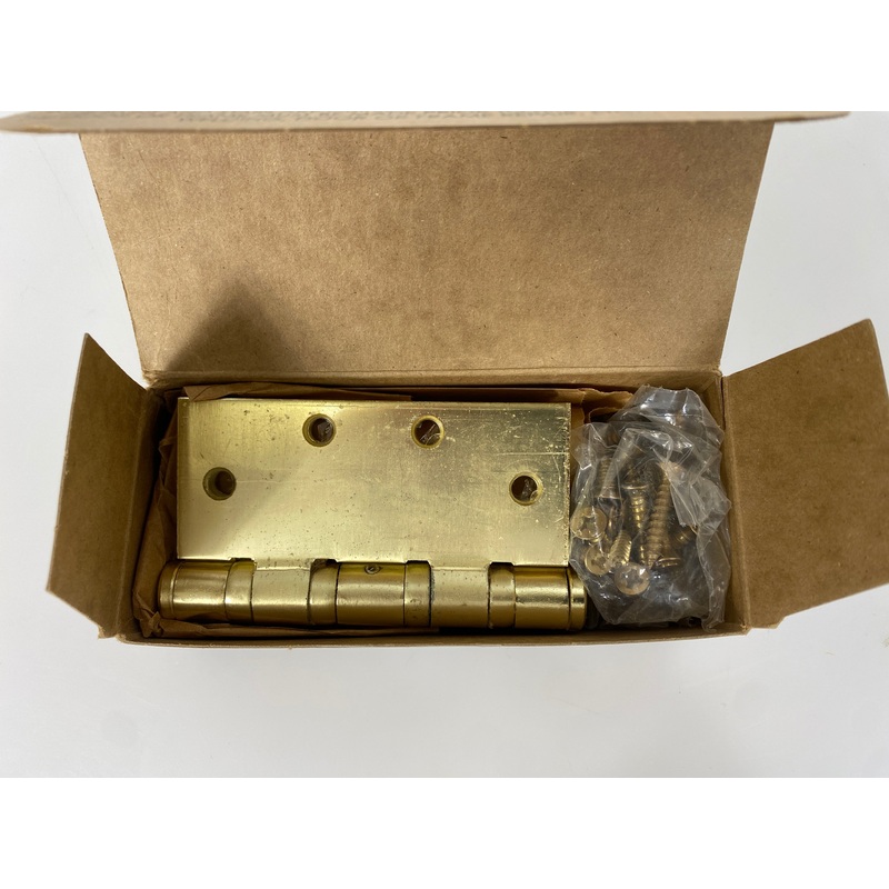 Hager Brass 4.5 x 4.5 Hinge BB1168