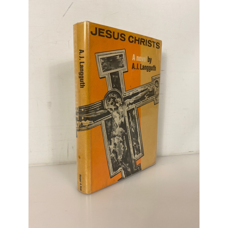 Jesus Christs a Novel by A.J. Langguth 1968 First Edition HC DJ