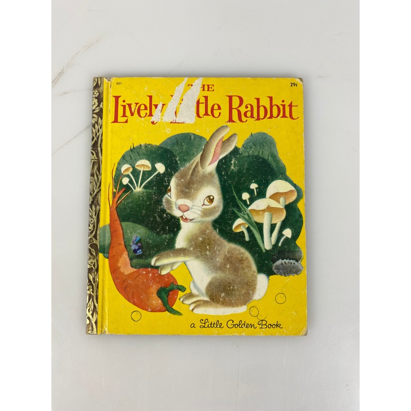 Lively Little Rabbit Little Golden Book 1943