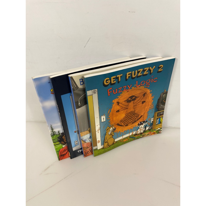 Lot of 4 Get Fuzzy Comic Collections Darby Conley 2001-2005
