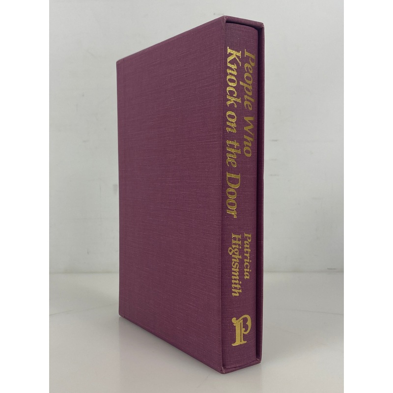 People Who Knock on the Door by Highsmith 1985 Signed Ltd Ed HC Slipcase