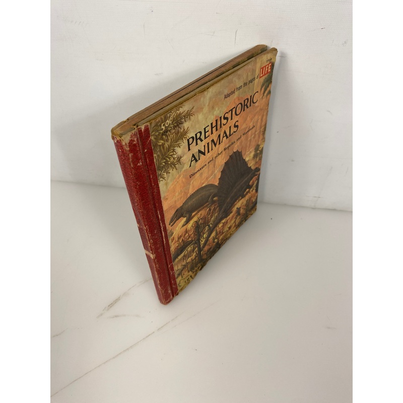 Prehistoric Animals Golden Library of Knowledge 1958