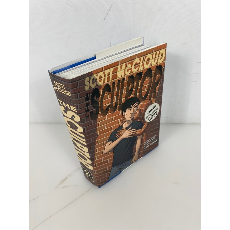 Sculptor Scott McCloud Graphic Novel *signed*