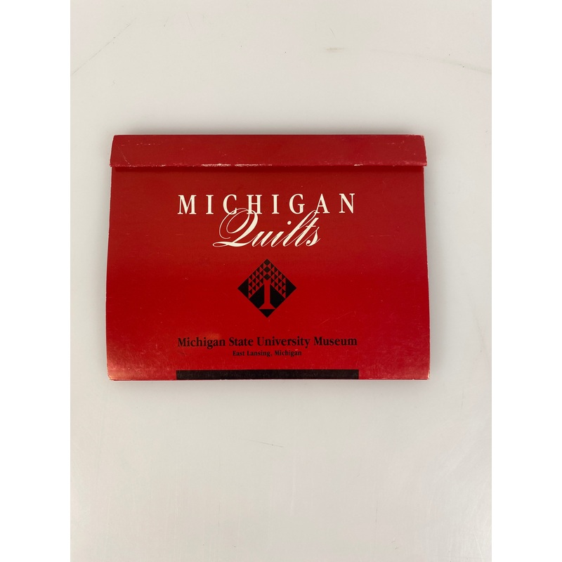 Set of 20 Michigan Quilts Postcard Booklets MSU 1987