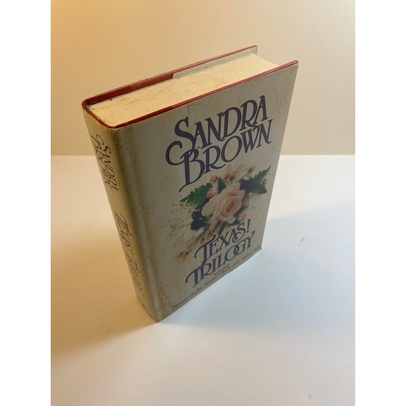 Texas! Trilogy Sandra Brown HCDJ 1991