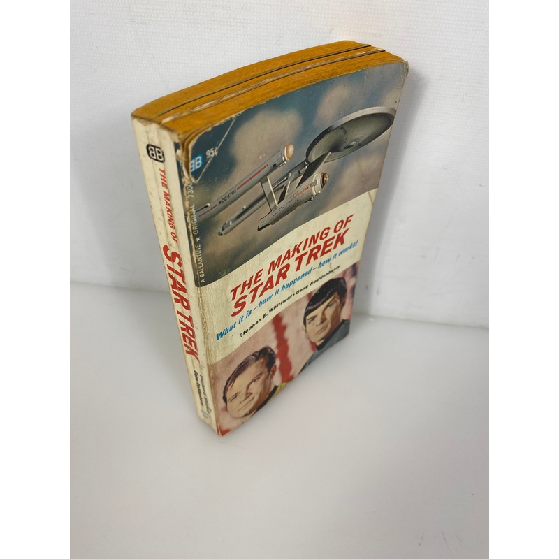 The Making of Star Trek Roddenberry paperback 1969