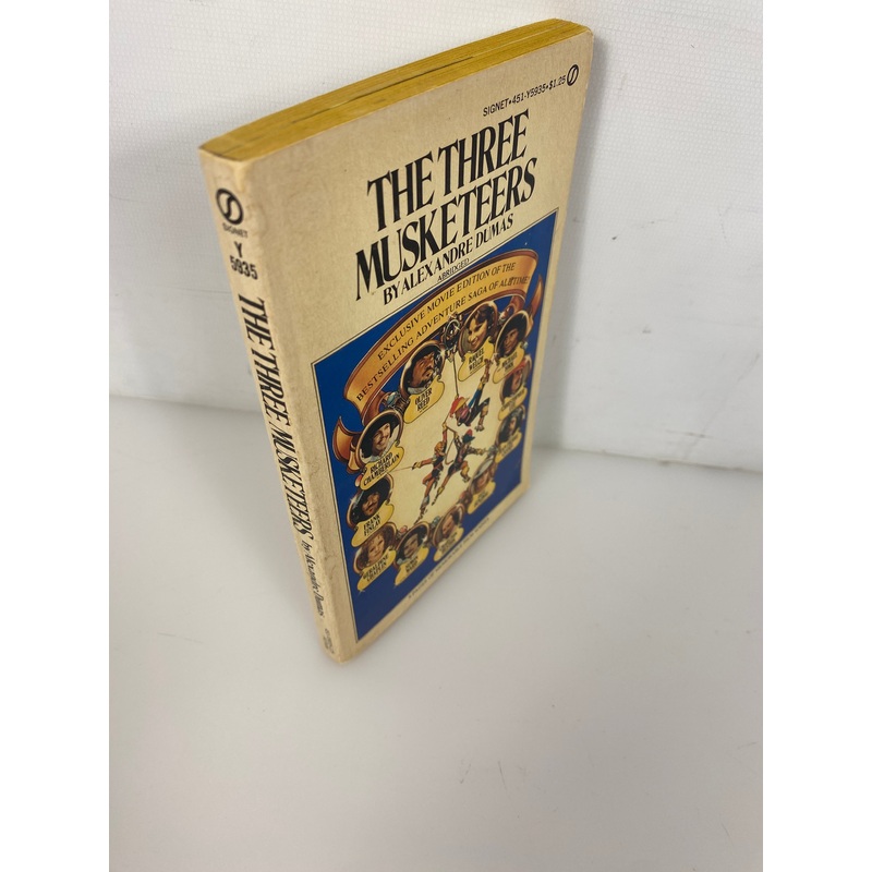 The Three Musketeers Alexandre Dumas paperback 1974