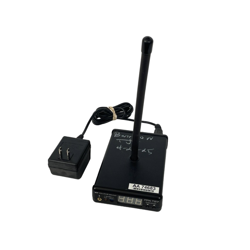 Williams Sound PPA T27 Personal PA Compact FM Base-Station Stationary Transmitter