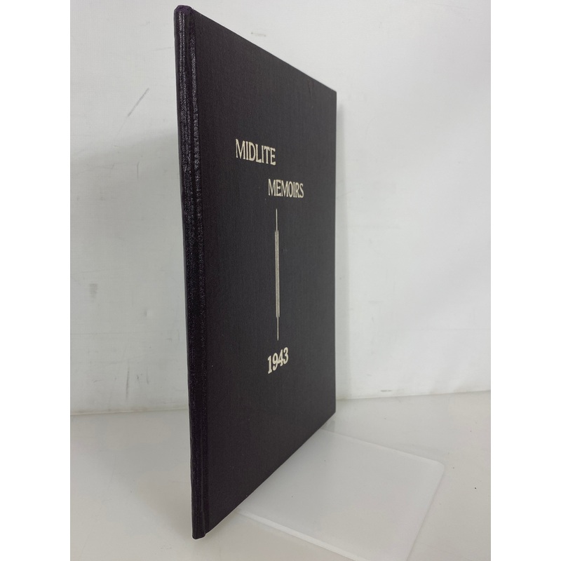 1943 Middletown Community High School Yearbook Illinois w Ephemera