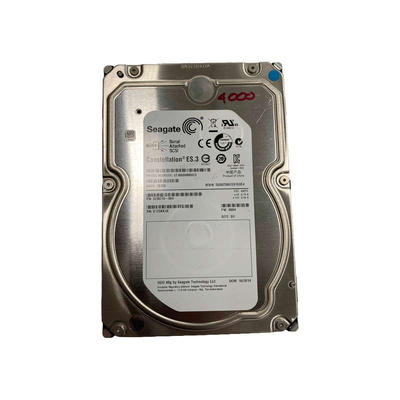 4TB 3.5 7200RPM SAS HDD for Servers