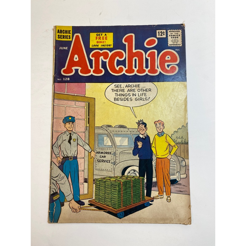 Archie Comic No. 128 1962