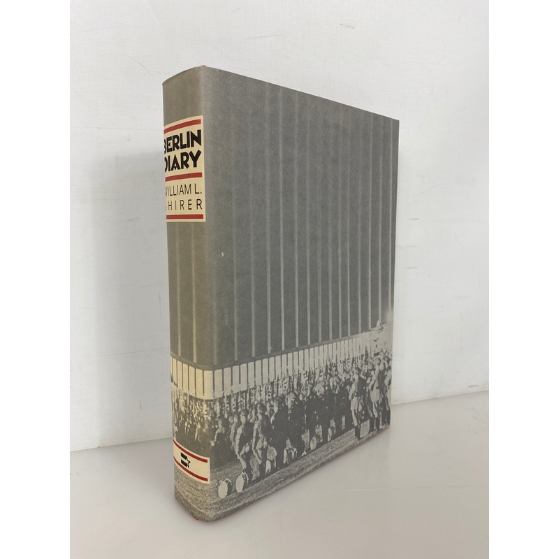 Berlin Diary by William Shirer 1987 BOMC Edition HC DJ Slipcase