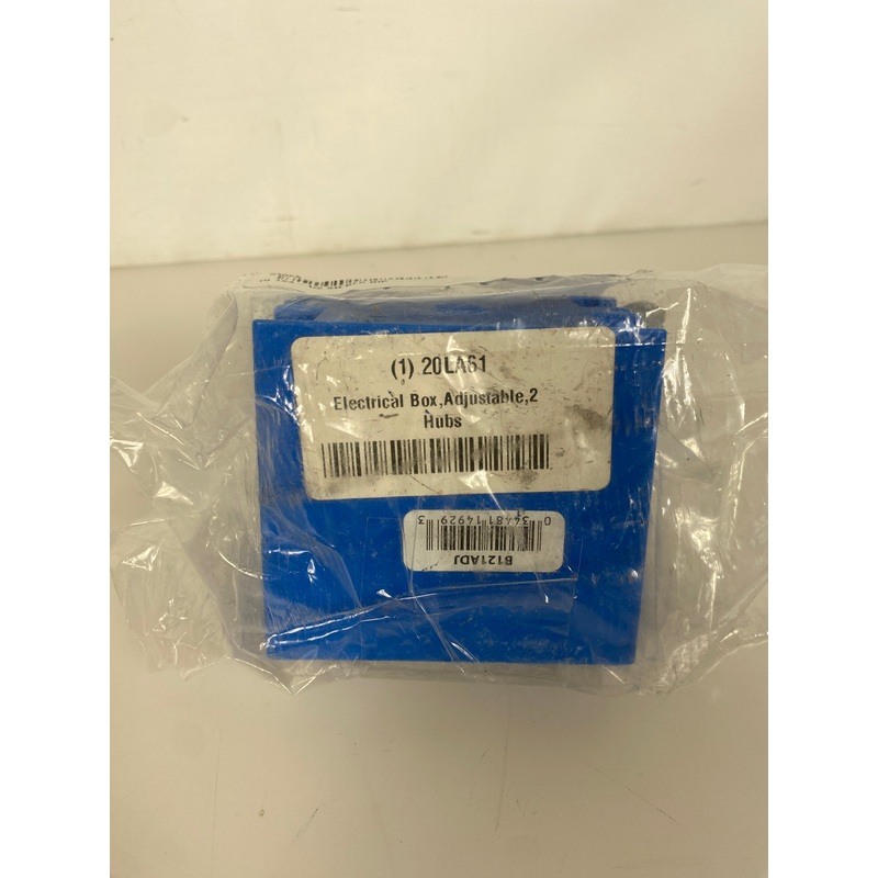 Box Law Volt 1 Gang Carlon B121ADJ