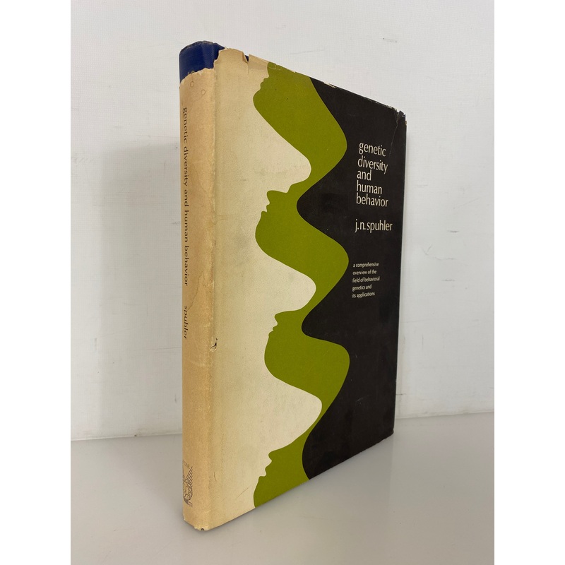 Genetic Diversity and Human Behavior by J.N. Spuhler 1967 Vintage HC DJ