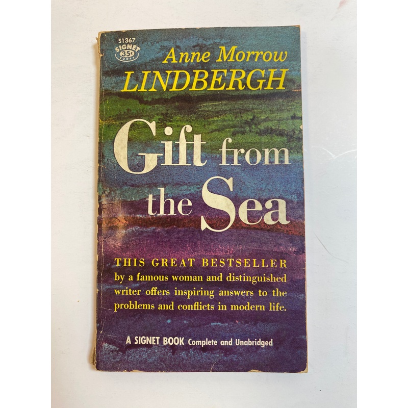 Gift from the Sea Anne Lindbergh Signet paperback 1955