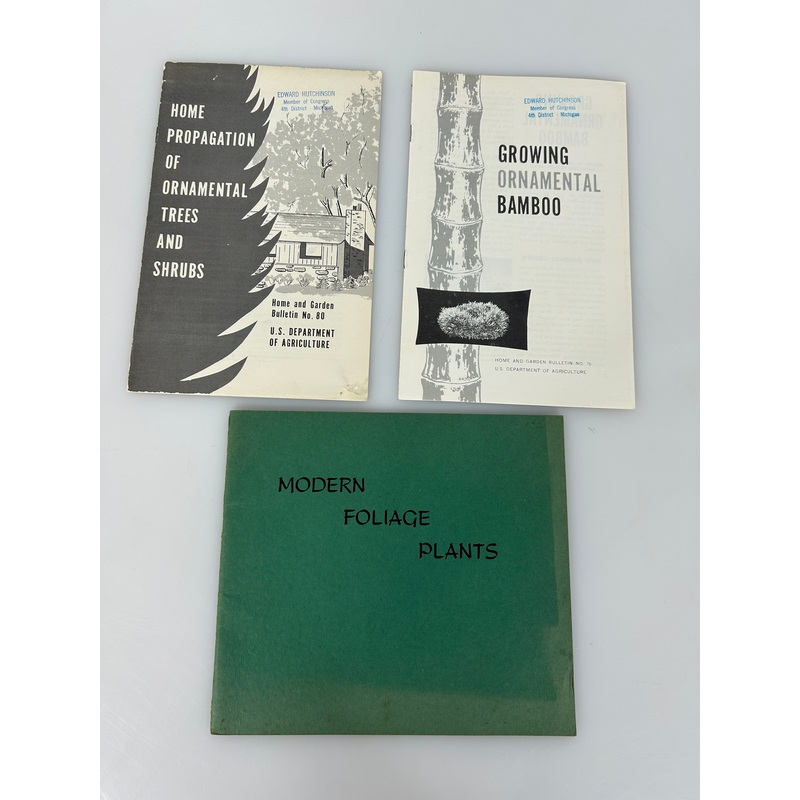 Lot of 3 vintage landscaping pamphlets/booklets 1950-1960’s