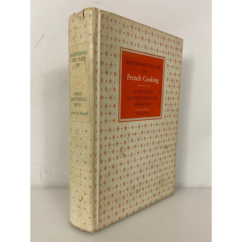 Mastering the Art of French Cooking Vol 1 by Julia Child 1970 19th Print HC