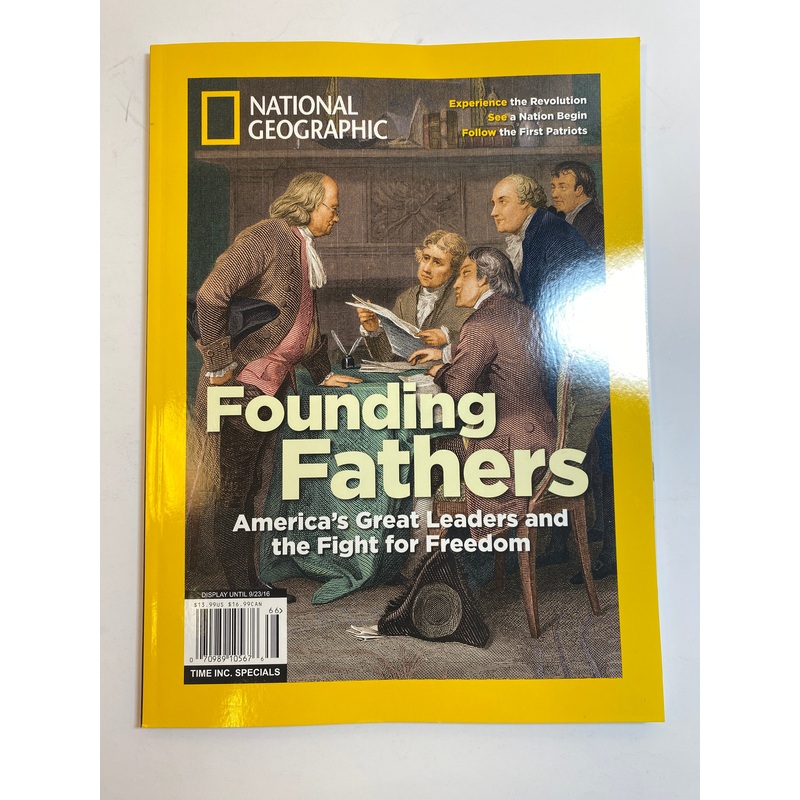 National Geographic Time Magazine Special Founding Fathers 2016