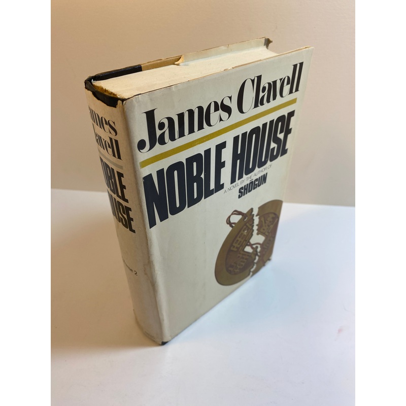 Noble House Volume 2 James Clavell HCDJ Book Club Edition 1981