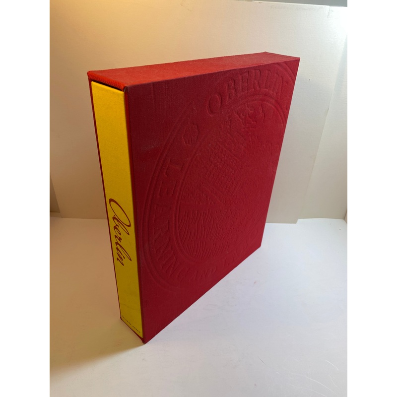 Oberlin College Photo Essay History 2012 HC w/ Slip Case