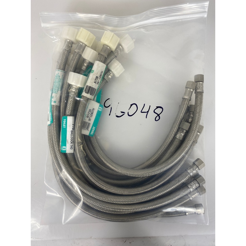 Supply Line for Toilet 3/8 F comp x 7/8 FBall Cock x 20 Pack of 11