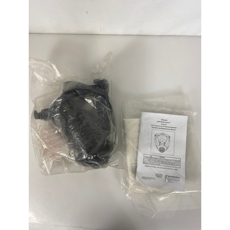 Survivair Black Opti-Fit Air Purifying Respirator Size Small