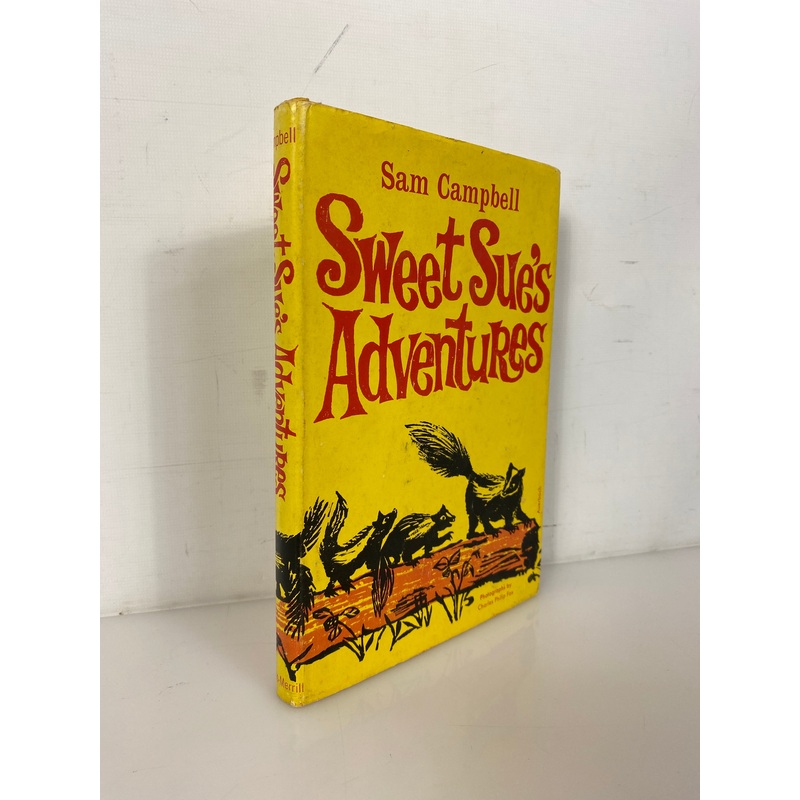 Sweet Sue’s Adventures by Sam Campbell (A Skunk Family) 1959 1st Edition HC DJ