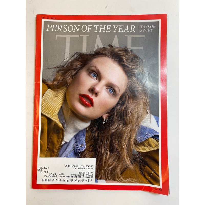 Time Person of the Year Taylor Swift 2023