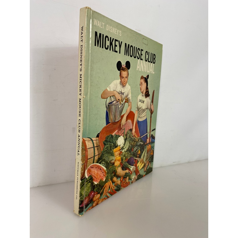 Walt Disney’s Mickey Mouse Club Annual 1957 Vintage HC