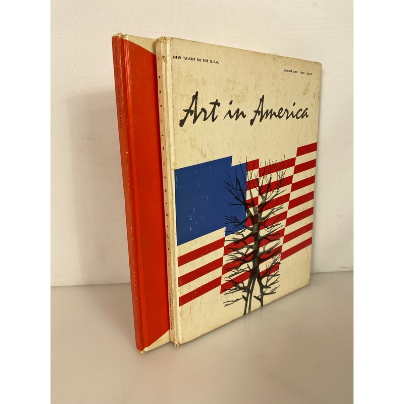 2 Volumes: Art in America Number One 1959/1961 Vintage HC