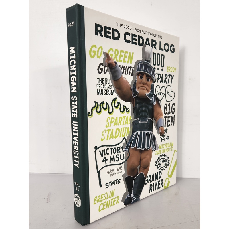 2021 Michigan State University Yearbook Red Cedar Log