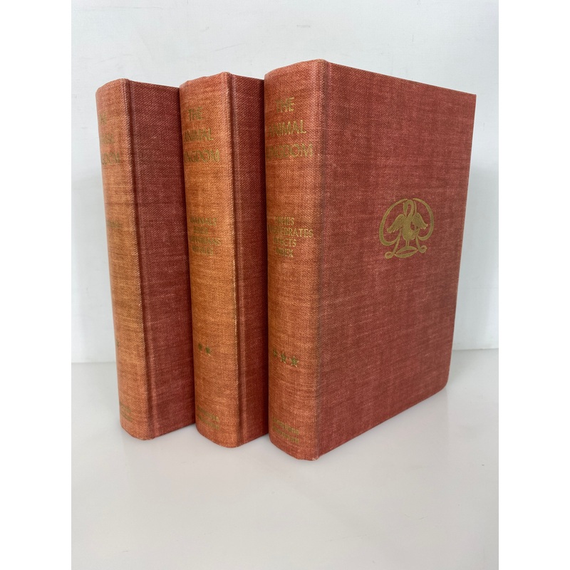 3 Volume Set: The Animal Kingdom by Frederick Drimmer 1954 Vintage HC