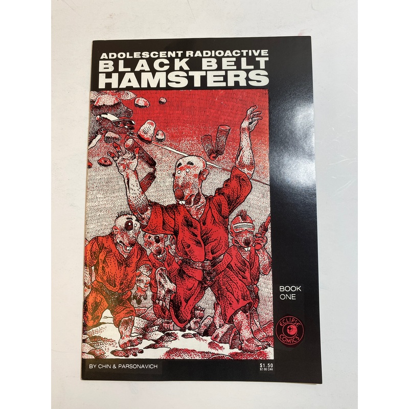 Adolescent Radioactive Black Belt Hamsters Eclipse Comics 1986