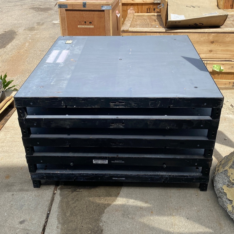 Bil-Jax Multi-Stage Metal Frame and Wood Riser