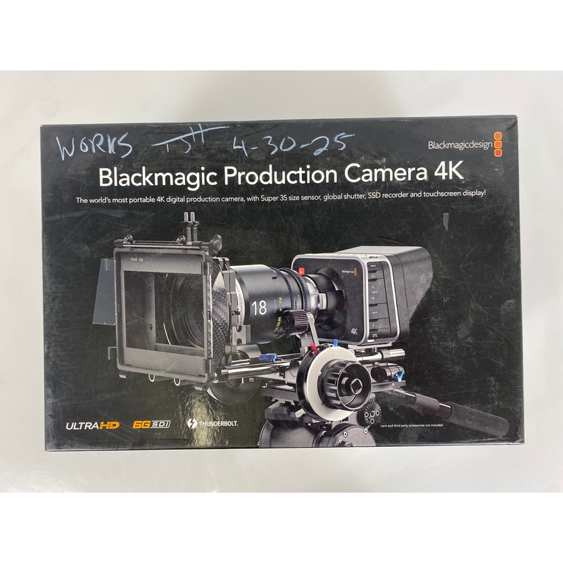 Blackmagic Design Production Camera 4K EF