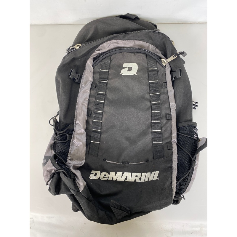 DeMarini Black and Grey Sports Backpack