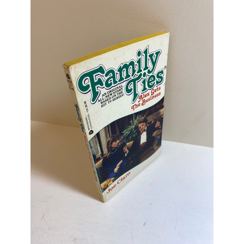 Family Ties Avon vintage paperback Joe Claro 1986