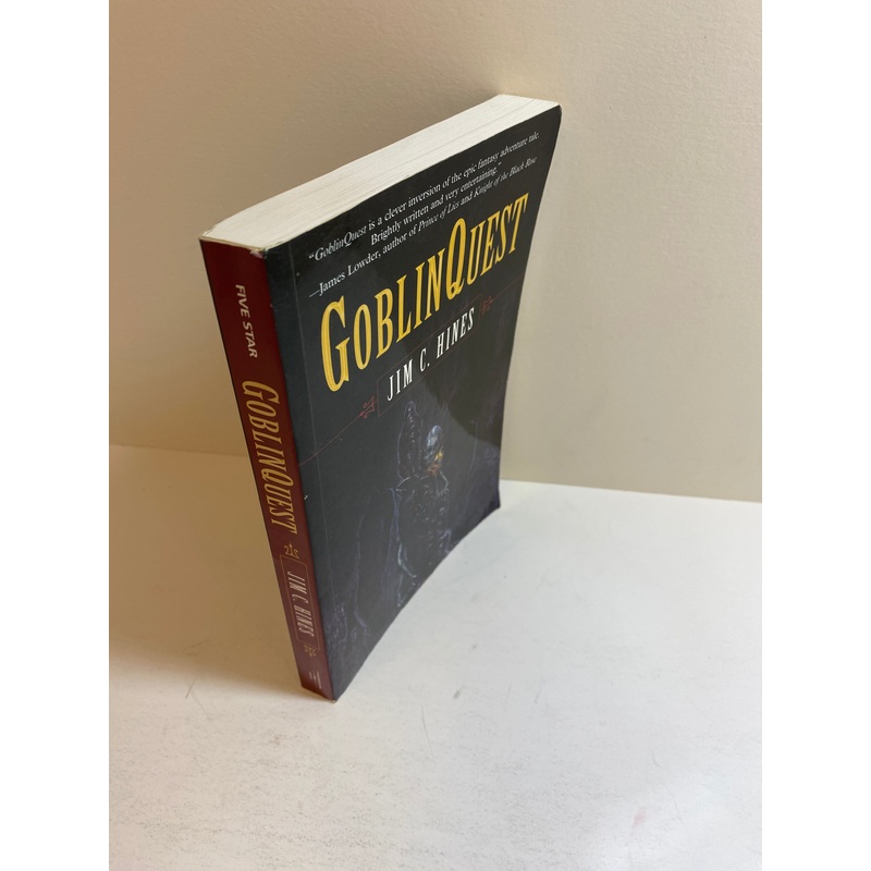 Goblin Quest SC Jim Hines 2005 *signed*