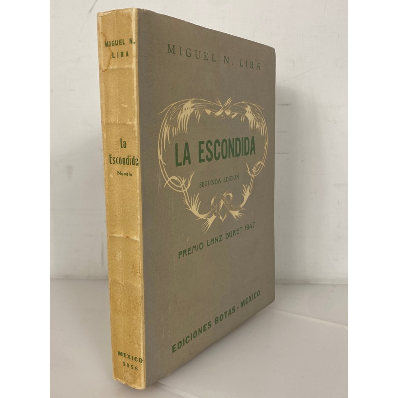 La Escondida by Miguel Lira 1947 Spanish Language 2nd Edition SC