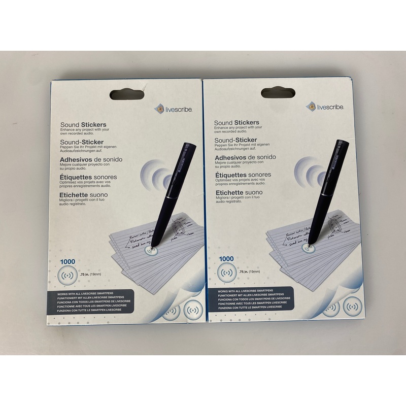Livescribe Sound Stickers and Application