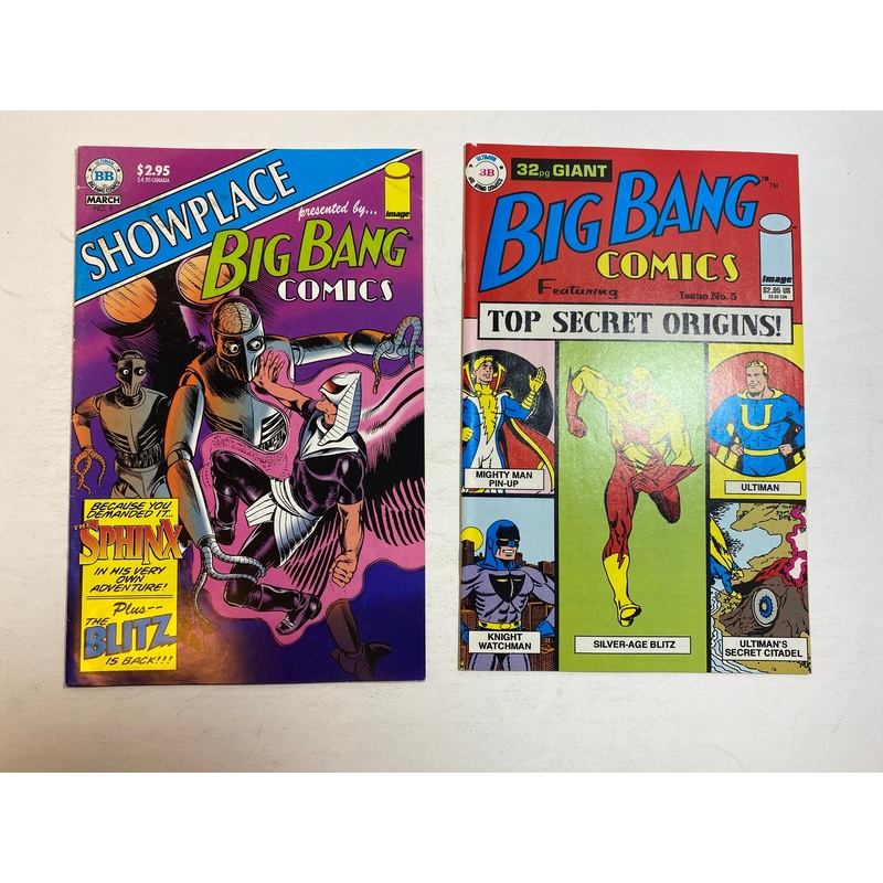 Lot of 2 Big Bang Image Comics 1996-1997