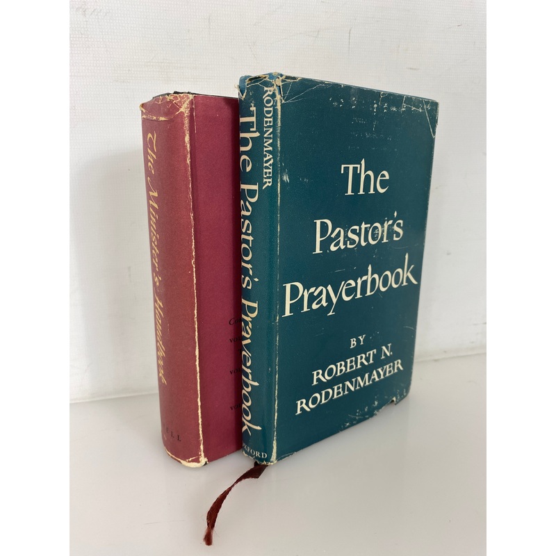 Lot of 2: The Minister’s Handbook/The Pastor’s Prayerbook 1960 HC DJ