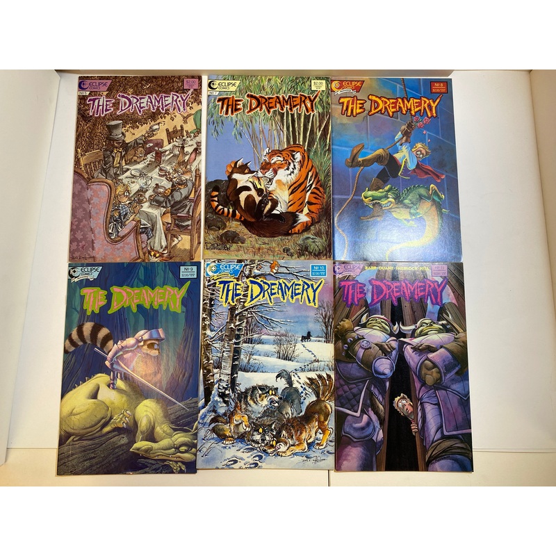 Lot of 6 The Dreamery Eclipse Comics 1987-1988