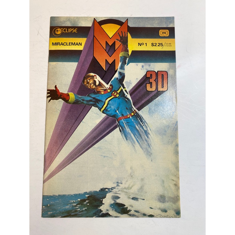 Miracleman No 1 3d Eclipse Comics 1985